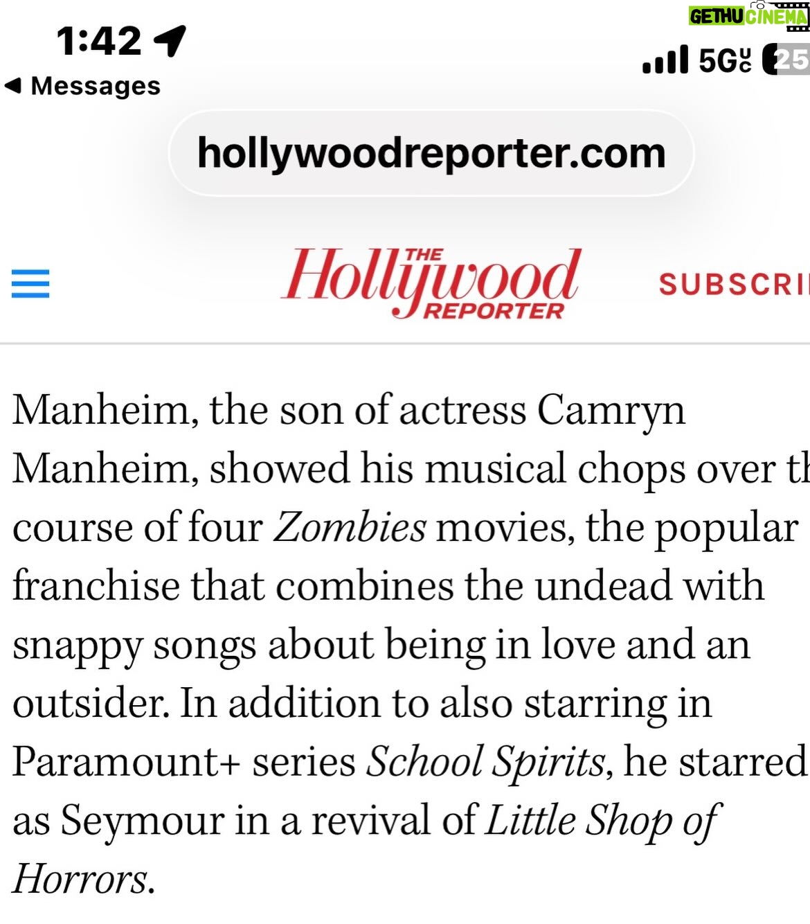 Camryn Manheim - 8.4K Likes - So…this just happened. There is no one on this planet who could play Flynn Rider better than you Milo. Too proud for words.
