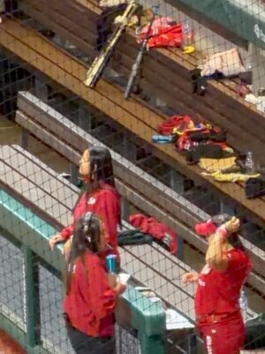 Carolina Padrón Instagram - Ayer fue el día inaugural del softball femenino. @charrossoftbol ante @diablosrojosfem. Ganaron las campeonas. Y mi corazón se llenó de orgullo al ver a mi hermana @andrepadron trabajando en lo suyo, en ayudar a las atletas y a las personas, siempre sumando. Felicidades hermana y éxito en esta campaña con Diablos. Te amo y te estaremos apoyado siempre. 

Felicidades @nissefa por el campeonato! Eres un orgullo para 🇻🇪

Gracias @emiliolpzm por tus atenciones de siempre. Volvemos pronto @diablosrojosmx

PD: vayan al estadio, es muy familiar y divertido!