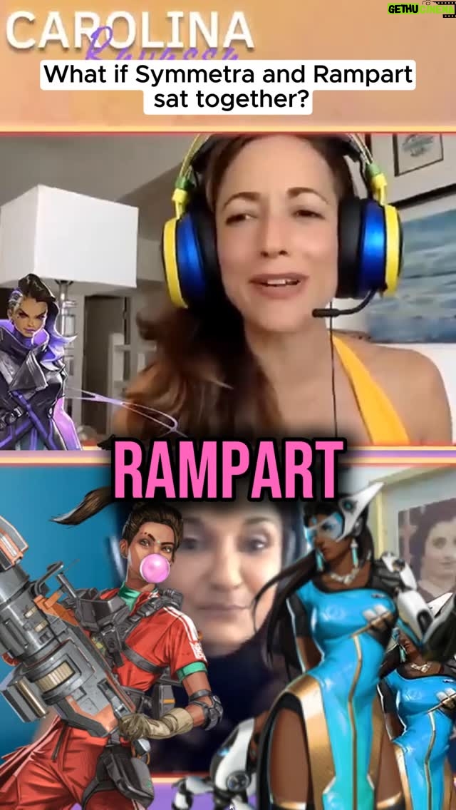 Carolina Ravassa - 1.3K Likes - What if Symmetra and Rampart sat together?

#symmetra #rampart #overwatch #valorant #apexlegends #raze #sombra
