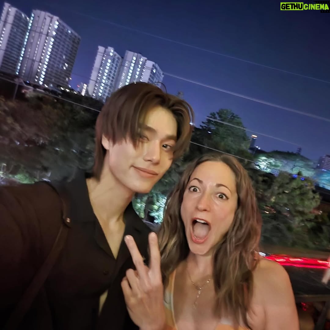 Carolina Ravassa - 44.7K Likes - Finally met our one and only #LifeWeaver @phuwintang from #Overwatch! What a talented, kind, sweet gentleman! 
Of course I #booped him:)