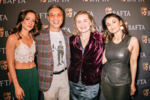 Carolina Ravassa Instagram - Thank you @baftagames for such a wonderful event💚 
Love being with my #OW fam @feochin @jessicarauvoice @sweeetanj pics: @byeproduct