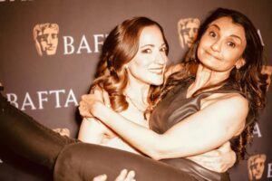 Carolina Ravassa Instagram - Thank you @baftagames for such a wonderful event💚 
Love being with my #OW fam @feochin @jessicarauvoice @sweeetanj pics: @byeproduct