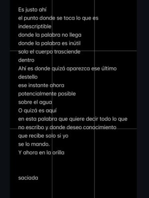 Carolina Yuste Instagram - Refracciones 

o

La naturaleza participativa de la luz.