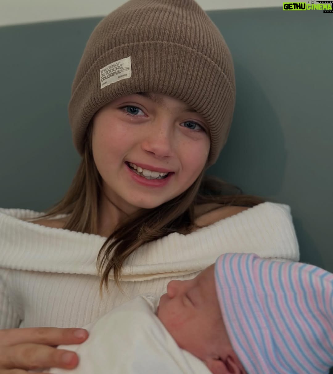 Caroline D'Amore - 4.1K Likes - When @isabelladamorealt met her baby sister Olive for the first time tears of pure joy rolled down her face. Isabella has dreamt of this moment since she could talk. Begging, writing me letters and praying every night for a baby sibling. Sometimes things don’t happen in the way we imagine but life has a pretty beautiful way of giving you exactly what you need.