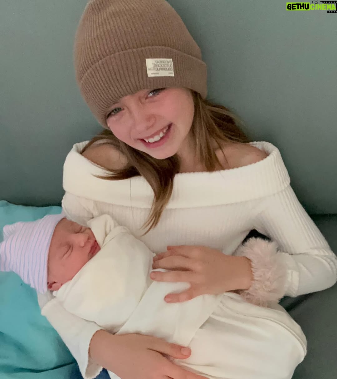 Caroline D'Amore - 4.1K Likes - When @isabelladamorealt met her baby sister Olive for the first time tears of pure joy rolled down her face. Isabella has dreamt of this moment since she could talk. Begging, writing me letters and praying every night for a baby sibling. Sometimes things don’t happen in the way we imagine but life has a pretty beautiful way of giving you exactly what you need.