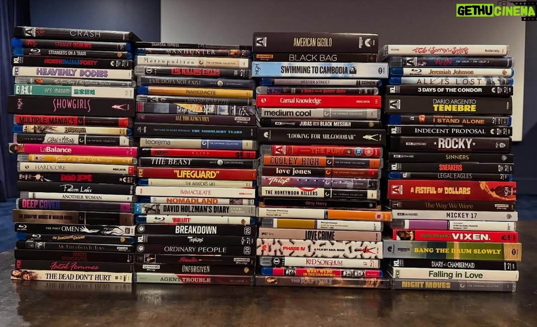 Carrie Coon - 10.3K Likes - Our #MovieNight physical media watches for 2025. A good year in the stacks!
