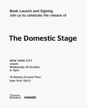 Carrie Mae Weems Instagram - Honored to be a part of this new book “The Domestic Stage” by Adam Murray, published by Thames & Hudson.
Book launch & signing in NYC at vowels
Wednesday October 29th 6-9pm.
76 Bowery Ground Floor. New York 10013