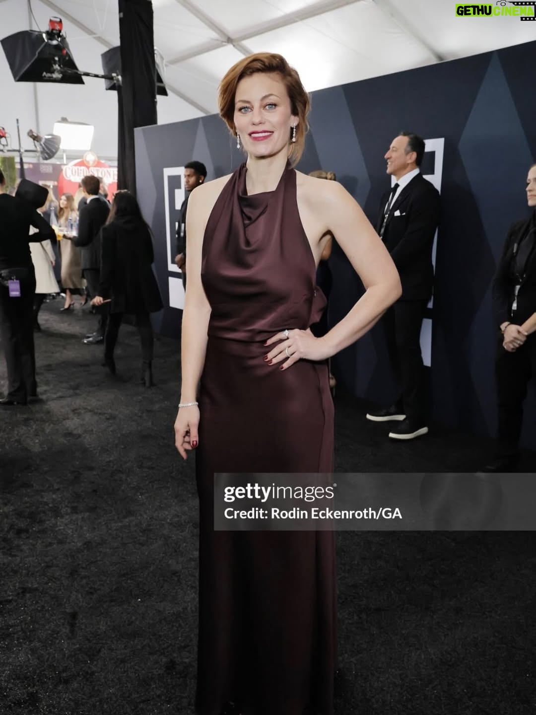 Cassidy Freeman - 2.8K Likes - Tonight we celebrated @therighteousgemstones @edipattersonhi and Danny McBride being nominated for best comedy show, best comedy actress and best comedy actor at the @criticschoice awards 💎 thank you to all who love this show ❤️ and thank you to the team who make it look so easy ✨
Styling: @meinacio 
Makeup: @ninamariemahon 
Hair: @mrbarryofhollywood
Dress: @simkhai