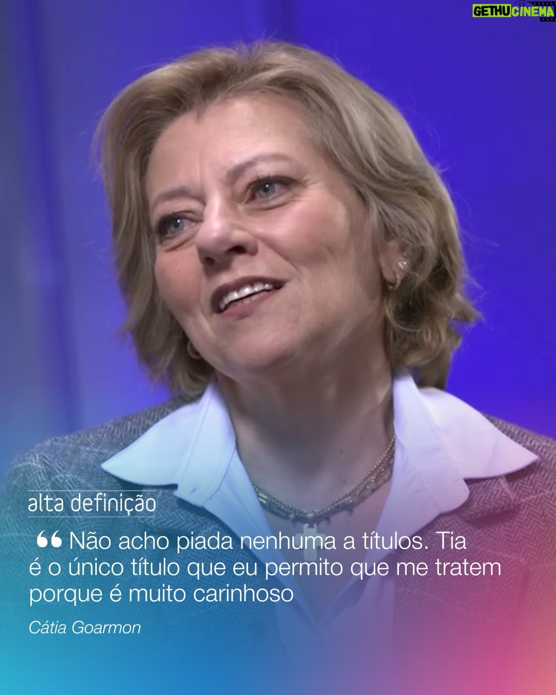 Cátia Goarmon - 1.6K Likes - Cátia Goarmon, a Tia Cátia, foi a convidada de Daniel Oliveira em “Alta Definição”.

Qual foi o seu momento preferido? 💬

📍Veja os melhores momentos da entrevista em SIC.PT. Também disponível na @opto.sic e em podcast.