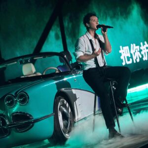 Celina Jade Instagram - Hubby @realhangeng rocked it at his 20th anniversary concert in Beijing on Saturday! Nature was the perfect backdrop as he unknowingly called on the rain & storm with all his water themed songs and lyrics 🤭. It was a true spectacle. Proves to show one must always follow their heart and do what they love as the universe will support and things will flow. Never waste a gift God’s given you. Im a proud wife! Thanks to all our friends and family and wonderful 庚饭 that came to support! 💛 Our little one was so proud to be daddy’s girl and the tiny one in my belly was kicking and dancing to daddy’s music the whole time.