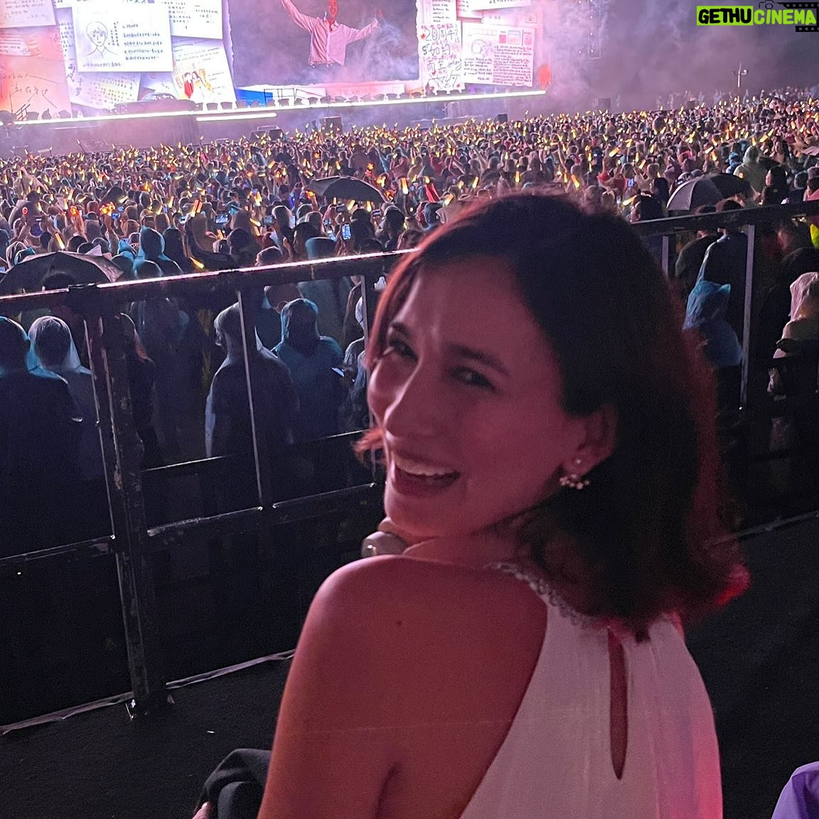 Celina Jade - 4.8K Likes - Hubby @realhangeng rocked it at his 20th anniversary concert in Beijing on Saturday! Nature was the perfect backdrop as he unknowingly called on the rain & storm with all his water themed songs and lyrics 🤭. It was a true spectacle. Proves to show one must always follow their heart and do what they love as the universe will support and things will flow. Never waste a gift God’s given you. Im a proud wife! Thanks to all our friends and family and wonderful 庚饭 that came to support! 💛 Our little one was so proud to be daddy’s girl and the tiny one in my belly was kicking and dancing to daddy’s music the whole time.