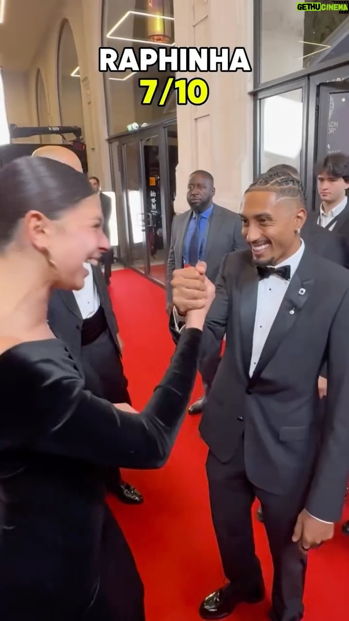 Céline Dept - 1.7 Million Likes - Searching for the perfect dap on the red carpet.. 🤝🔊 Who did it better? #ballondor