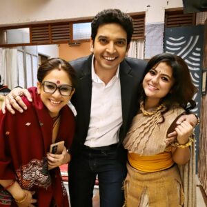 Chandrayee Ghosh Instagram - Favourite people on and off screen 🫂❤️ 
.
.
. #instagood #instadaily #explore #explorepage #fyp
