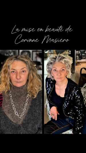 Charlie Instagram - La métamorphose de 💙 @corinnemasiero 
J’ai souvent vu mes clientes avec des trousses pleines de maquillage… mais sans vraiment savoir utiliser leurs produits.
Forte de 45 ans d’expérience, j’ai mis au point une METHODE facile à refaire, EMBELLISSANTE pour TOUT LE MONDE, avec  9 produits et accessoires incontournables dans 1 seule trousse, pour savoir vous sublimer à coup sûr.
🌟 Ma trousse “Tête de Star” et sa méthode vous attendent 👉 sur  www.charlieenparticulier.com
Tous les produits de soin peau utilisés sont de L’ @institut_esthederm et 
@biodermafrance
🌟I’ve often seen my clients with makeup bags full of products… yet without really knowing how to use them.
With 45 years of experience, I created an easy-to-follow beauty guide that works for everyone, featuring 9 essential products and tools gathered into one single bag to help you enhance your beauty with confidence.
🌟 My “Tête de Star” beauty bag is waiting for you 👉 www.charlieenparticulier.com
#hairartistfr #hairstyleluxe #coiffureluxe
#hairtransformationfr
#balayageexpert hairstylistfr hairgoalsfr
couleurcheveuxfr haircouture
Beauté sur-mesure , Transformation signature , Éclat haute-couture , Raffinement moderne , Art du relooking , Élégance personnalisée , Création capillaire premium , Glamour intemporel , Style exclusif, Expertise beauté Charlie