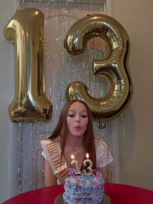 Charlie Townsend Instagram - chapter 13 unlocked💗🎂 — happy bday to me 🥹
tags 🏷️— #birthday #13 #happybirthday #photoshoot #viral #xybca #instaviral #birthdaygirl