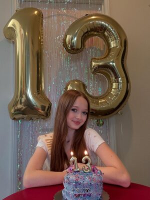 Charlie Townsend Instagram - chapter 13 unlocked💗🎂 — happy bday to me 🥹
tags 🏷️— #birthday #13 #happybirthday #photoshoot #viral #xybca #instaviral #birthdaygirl
