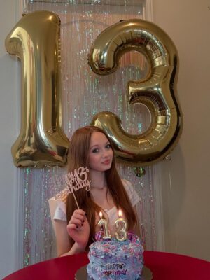 Charlie Townsend Instagram - chapter 13 unlocked💗🎂 — happy bday to me 🥹
tags 🏷️— #birthday #13 #happybirthday #photoshoot #viral #xybca #instaviral #birthdaygirl