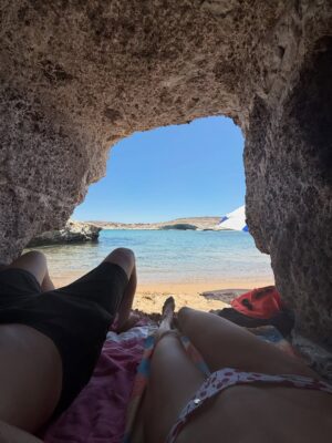 Charlotte Vega Instagram - round two of Greek loveliness