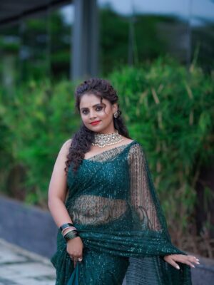 Cherika R Murthy Instagram - Click by @dream_pictures7349
Outfit by @viha.alankar
Makeover by @makeoverwith_kavya_aradya
Hairstyle
Jewel @kushal_kaari_fashion_jewelry