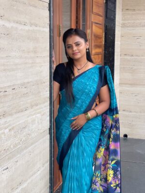 Cherika R Murthy Instagram - ಅಮ್ಮನ ಸೀರೆ