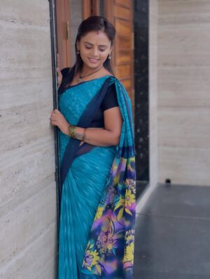 Cherika R Murthy Instagram - ಅಮ್ಮನ ಸೀರೆ