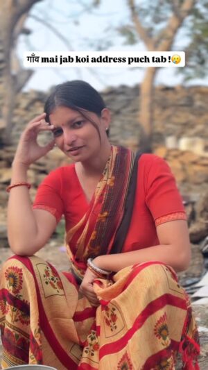 Chetna Sargara Instagram - Address! 🥲 @chetna__7
#rajasthan #rajasthani #fyp #trending #trend #viral