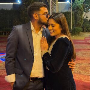 Chetna Sharma Instagram - Happy birthday my loverboiii fiancé ji🤌🏻✨
 Your presence means so much , grateful for you today, tomorrow … everyday my besstttuuu👾growing old with you is a journey i really look forward to .