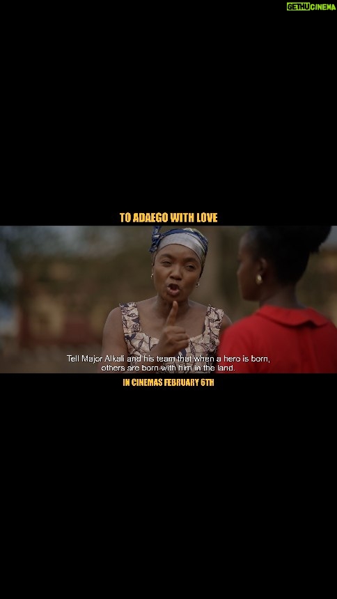 Chioma Akpota - 29K Likes - Some stories stay with us long after the credits roll. From the pains of a dark history, love finds it’s light in To Adaego with Love.

Coming to cinemas Nationwide from the 6th of February. Come experience the most beautiful African love story ever told.

Directed by: @amaka_creme 
Written & Produced by: @chibrenda90
Executive Producer: @tonybadesina
Coproducers: @lorenzomenakaya @emilsutoritera
Line Producer: @cutest_mnena
Cinematographer: @realboka
Sound Design: @jonathanainwokhai
Starring: @chisomagoawuike @theadamgarba @chiomakpotha @bobmanueludokwuofficial @onyekaonwenu @demibanwo @riyo_david @franka_igwe_ @lorenzomenakaya @mc_dave_odogwu @sixfootplus3 @toniachukwurah @kenerics @amb_hoomsuk @sydneydiala

Original songs @onyebeat @frankiewalterofficial

Production houses: @tade_production
@zivaworksltd
Distributors: @tnteatrical_

#tawl #toadaegowithlove
