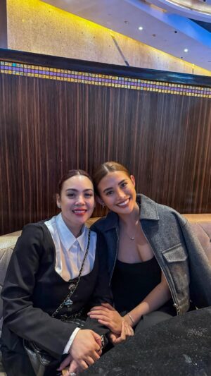 Christine Bermas Instagram - with ate mommy @claubarretto ❤️