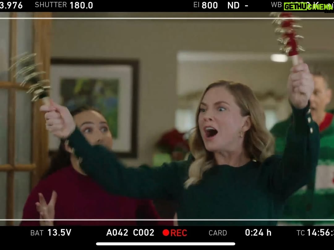 Cindy Busby - 3.2K Likes - “There’s No Place Like Christmas” premieres this November 30th on @greatamericanfamily & @greatamericanpureflix 🎄

Directed by the amazing @lisafrance2067 

Grateful to have partnered up with @sampage again!

Thank you to the super fun, hardworking, and talented crew in Buffalo, NY, throughout the entire production!