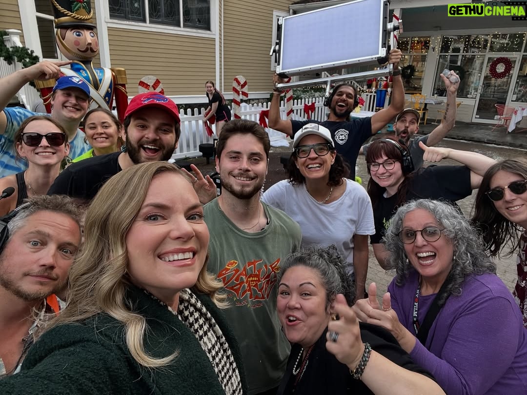 Cindy Busby - 3.2K Likes - “There’s No Place Like Christmas” premieres this November 30th on @greatamericanfamily & @greatamericanpureflix 🎄

Directed by the amazing @lisafrance2067 

Grateful to have partnered up with @sampage again!

Thank you to the super fun, hardworking, and talented crew in Buffalo, NY, throughout the entire production!