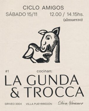 Claudia Fontán Instagram - ❌ ❤️SOLD OUT 💔 ❌Este sábado al mediodía hacemos nuestro primer ciclo. Inauguramos con @gundaok y vinos de @nietosenetiner 

Reservas habilitadas en trocca.meitre.com  (Link en bio)