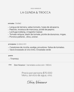 Claudia Fontán Instagram - ❌ ❤️SOLD OUT 💔 ❌Este sábado al mediodía hacemos nuestro primer ciclo. Inauguramos con @gundaok y vinos de @nietosenetiner 

Reservas habilitadas en trocca.meitre.com  (Link en bio)