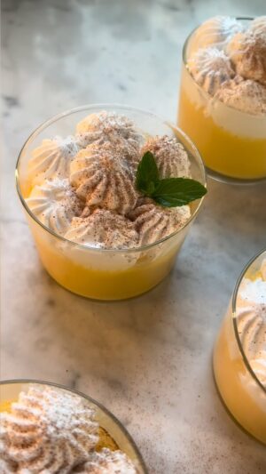 Claudia Fontán Instagram - Hoy, Suspiro limeño!
mi versión ,
Tan simple , tan rico,
este postre peruano conquista a todos !
Ingredientes:
4 yemas (*)
390 ml de crema de leche ( reemplazo de la leche evaporada )
395 ml de leche condensada Nestle 
Para el merengue :
4 claras 
240 gs de azucar
80 ml de agua 
oporto (opcional)

(*)Las yemas se agregan a la mezcla de leche condensada cuando esta rompe el hervor, agregamos un poco de la leche a las yemas para unificar temperaturas , las integramos a la leche sin dejar de batir hasta que espesen a fuego bien bajo por 3 o 4 minutos , no se deben cuajar , es como una crema inglesa , retiramos del fuego y seguimos revolviendo hasta que se enfrie un poco , sino se siguen cocinando por el calor residual . De este modo las yemas quedan cocidas pero cremosas y suaves .

Canela para terminar y menta fresca .
Hacelo y me contas 💛

@recetasnestlear 
 #LCA | #ElMasQueTeFalta | #RecetasNestlé | #Ad

👗 @valentina.karnoubi