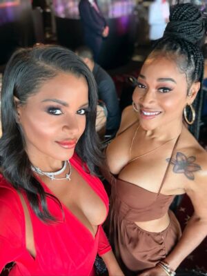 Claudia Jordan Instagram - Ok Im a lil late but I gotta wish one of my closest friends @mimifaust a very happy birthday! I can’t believe it’s been 28 years of uninterrupted friendship! We are more like family than friends. And I love you to pieces! We been thru a lot and have never abandoned each other tru the bad times and I appreciate that! I can’t wait for the world to see what we got cooking for you! And I can’t wait to see your next win! Love you friend- Happy Birthday! 💕💕💕💕💕
