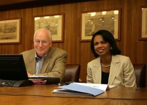 Condoleezza Rice Instagram - I admired Vice President Cheney for his integrity and his love of our country. I am grateful that I had the chance to serve with him twice --- when he was Secretary of Defense for President George H.W. Bush at the end of the Cold War --- a triumphant time for America and its values.  And then when as Vice President, he helped to chart a course to protect America after the dark days of 9/11.  He was an inspiring presence and mentor who taught me a great deal about public service.
 
Most of all, I will remember Dick Cheney as a mentor and a friend.  I will remember his toughness but also his sense of humor.  He was indefatigable in his determination to defend this country and patriotic to his core. 
 
To Lynn, Liz and Mary and all of the members of the Cheney family I send my condolences.  He was a great family man, and I know that you will miss him immeasurably.
 
So too will all who knew him, but I am grateful for having had him in my life.  May he rest in peace.