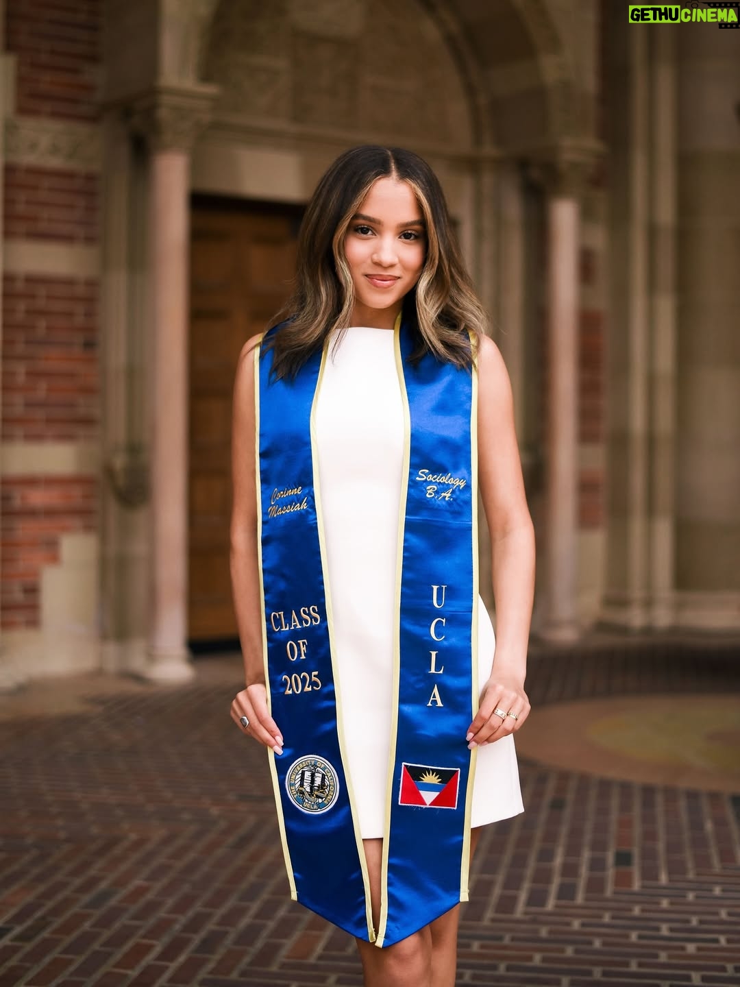 Corinne Massiah - 57.9K Likes - Long story short, I survived!!!

I graduated from the #1 public university in the nation🌟

Once a Bruin, always a Bruin💙🐻💛 #4supforever