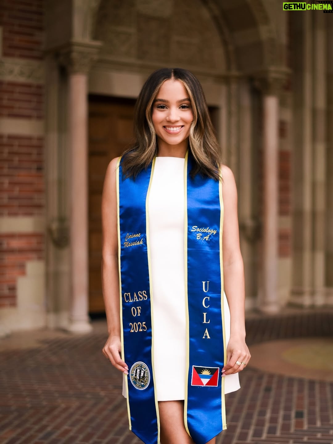 Corinne Massiah - 57.9K Likes - Long story short, I survived!!!

I graduated from the #1 public university in the nation🌟

Once a Bruin, always a Bruin💙🐻💛 #4supforever