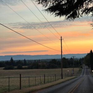Cosondra Sjostrom Instagram - The sun melts into the horizon and each long drive bends time, reminding us that reality reshapes with every breath. Every choice shifts the path, altering the entire direction and within the mist of cozy season may we step into worlds have already dreamed. 🤍💫