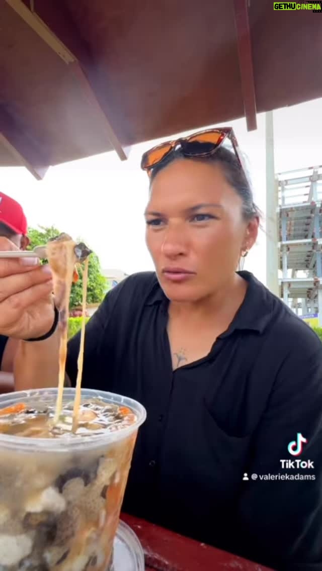 Dame Valerie Adams - 1.6K Likes - Last meal in the Kingdom 🇹🇴🤤 #fyp #ifoatu #tonga #home #meatahi 🪼🪸⛴️🐚🌊