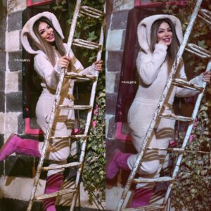 Dana Jabr Instagram - من كواليس مسلسل حركات بنات #حركات_بنات
The professional photographer Salloo 😘
@sallyalakhrasofficial
#sallyalakhras #dana_jabr #حركات_بنات