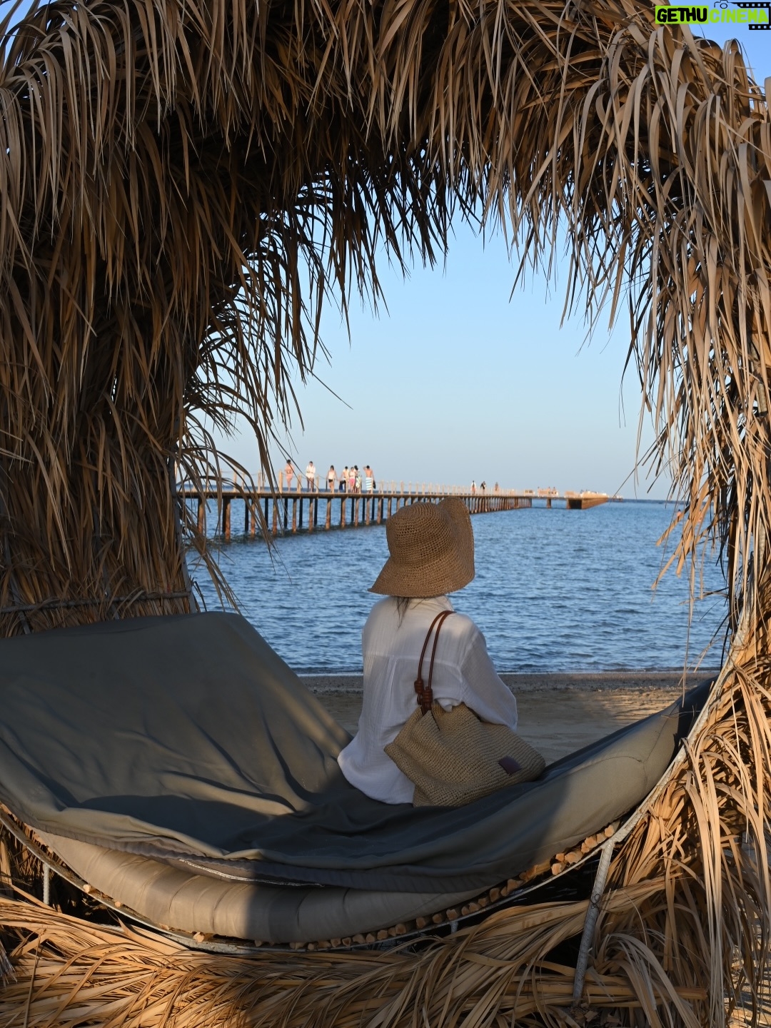Dana Morávková - 2.4K Likes - První den naší dovolené. Egypt 🇪🇬 s @ckbluestyle 💙  v @casablueresort 🤍  #marsaalam