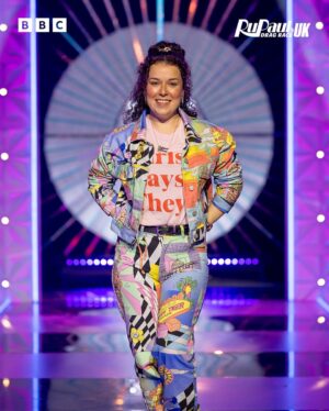 Dani Harmer Instagram - Gagged to have THEE original @cbbc diva gracing the werk room - @missdanijharmer is HERE babes! 🏠

ALL NEW #DragRaceUK coming soon to iPlayer 💋 #DRUK @eastenders
