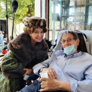Danica Maksimović Instagram - Divni Šole...beskrajno hvala za sve što smo zajedno stvarali, za radost i ljubav, za poverenje koje si mi beskonačno ukazivao,za prilike da se družimo, da upoznam tvoj kreativni duh, tvoj vedar osmeh i duhovitost...živećeš u najdivnijoj uspomeni punoj anegdota sa naših snimanja! Volim te!🤍