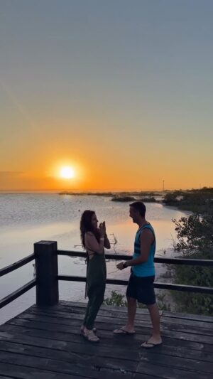 Daniela Bascopé Instagram - Jugando con el atardecer
Idea original de @ricardoengineering