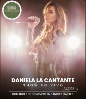 Daniela Mori Instagram - Este domingo 2 de noviembre no te podés perder el súper programa @cesarnotarotv súper entrevista y cierre con mi show musical !! Desde este hermoso lugar @ranchs.market La casa de los famosos, feria de campo , restaurante y cabañas !! Colectora AU Ezeiza Cañuelas 58.5 KM Cañuelas , Buenos Aires Argentina