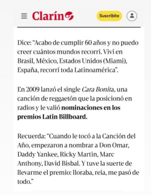 Daniela Mori Instagram - Muchisimas gracias a @fabicataldo_ por esta hermosa nota !! Es sin duda la mas importante de todas las que me hicieron en toda mi carrera !! Gracias a mi prensa y amigo querido @fernandomaldonadopress Gracias de corazón ♥️!! Gracias a mi hija @linda.araico por estar en todos los detalles !!! Gracias a @grupoclarin