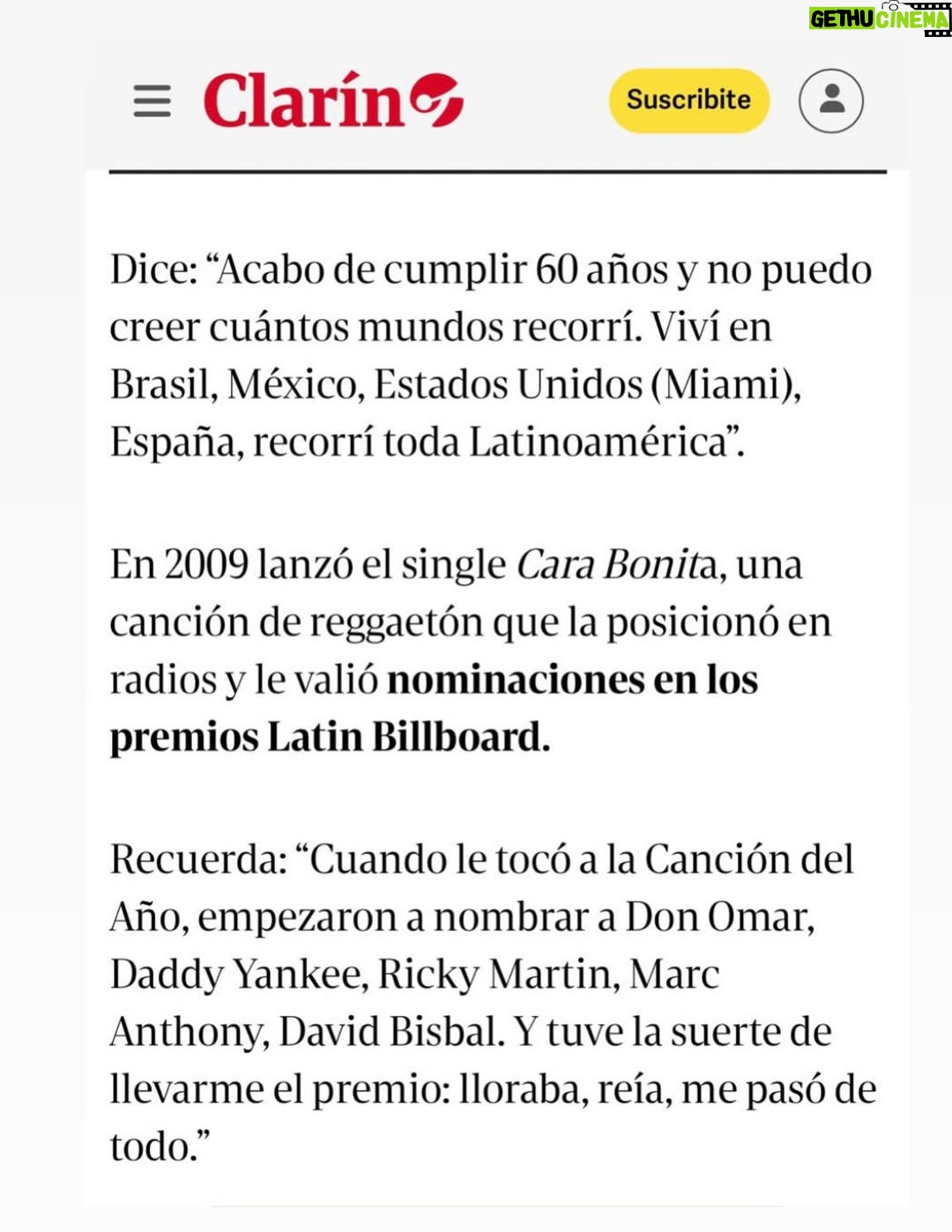 Daniela Mori - 3 Likes - Muchisimas gracias a @fabicataldo_ por esta hermosa nota !! Es sin duda la mas importante de todas las que me hicieron en toda mi carrera !! Gracias a mi prensa y amigo querido @fernandomaldonadopress Gracias de corazón ♥️!! Gracias a mi hija @linda.araico por estar en todos los detalles !!! Gracias a @grupoclarin