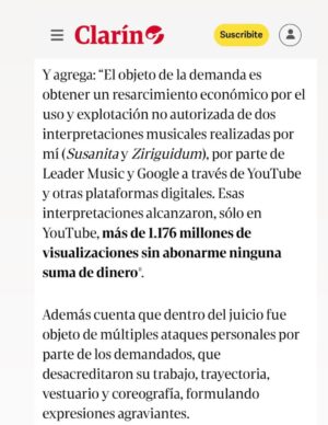 Daniela Mori Instagram - Muchisimas gracias a @fabicataldo_ por esta hermosa nota !! Es sin duda la mas importante de todas las que me hicieron en toda mi carrera !! Gracias a mi prensa y amigo querido @fernandomaldonadopress Gracias de corazón ♥️!! Gracias a mi hija @linda.araico por estar en todos los detalles !!! Gracias a @grupoclarin