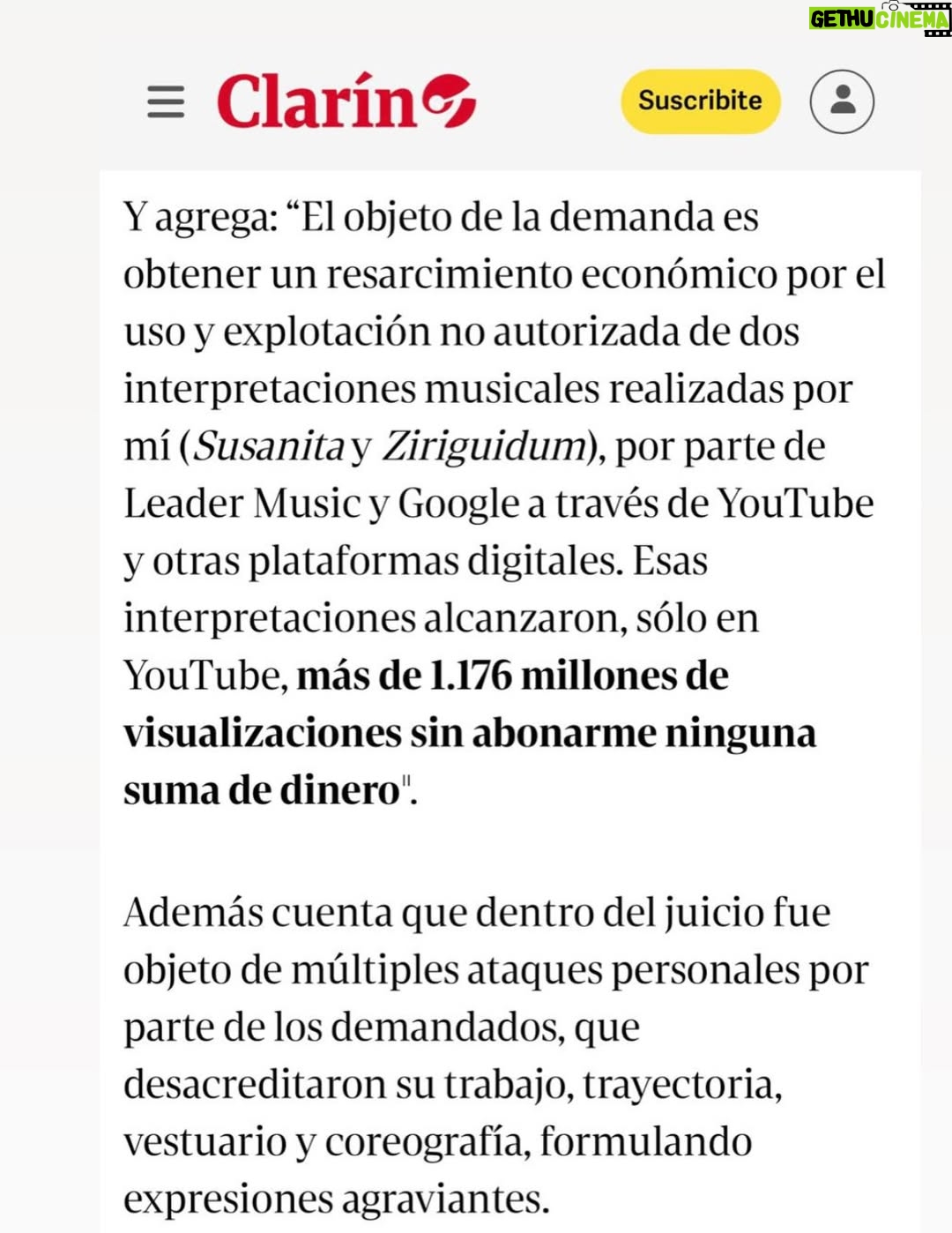 Daniela Mori - 3 Likes - Muchisimas gracias a @fabicataldo_ por esta hermosa nota !! Es sin duda la mas importante de todas las que me hicieron en toda mi carrera !! Gracias a mi prensa y amigo querido @fernandomaldonadopress Gracias de corazón ♥️!! Gracias a mi hija @linda.araico por estar en todos los detalles !!! Gracias a @grupoclarin